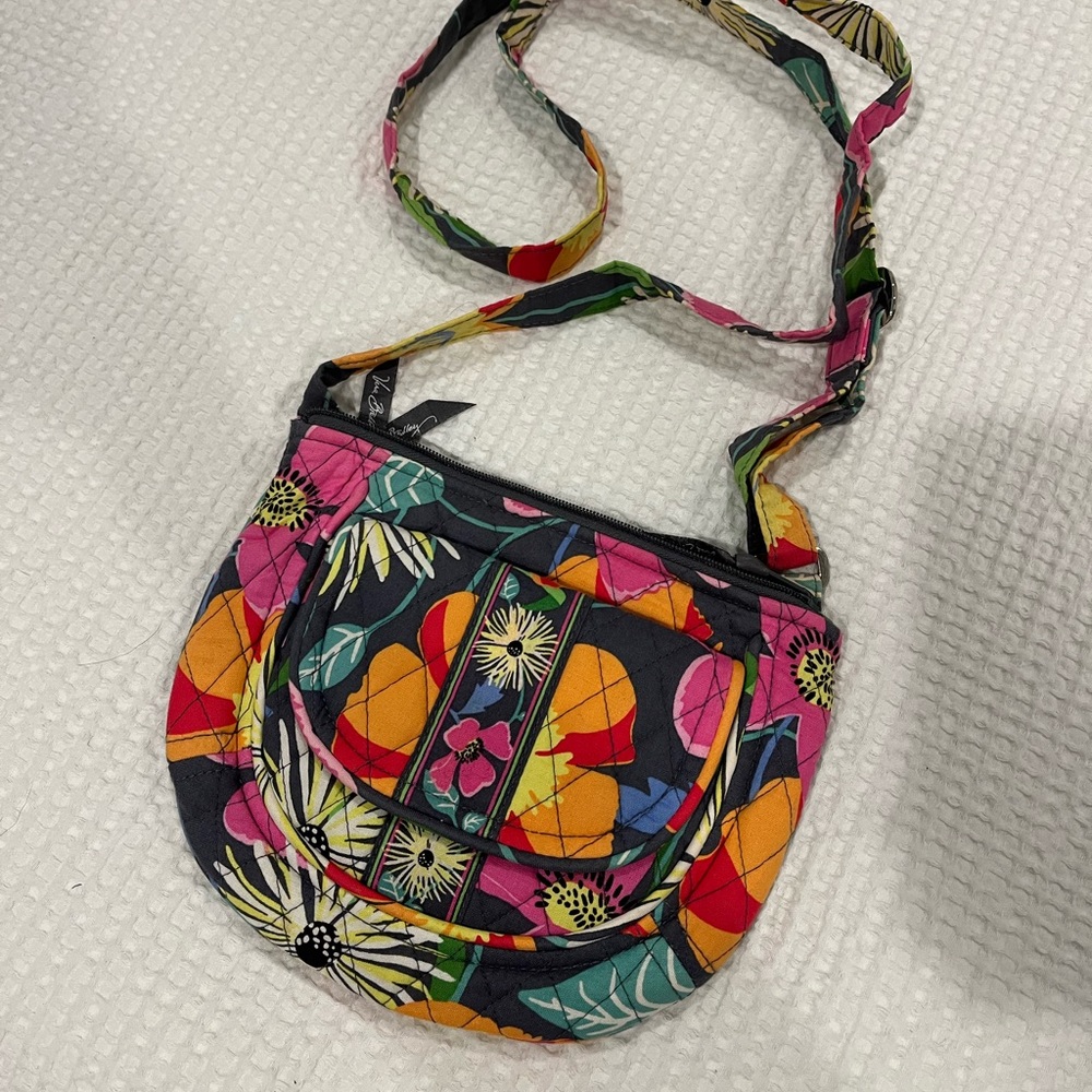 Vera Bradley Jazzy Blooms Small Crossbody